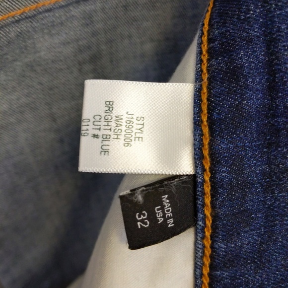 Veronica Beard Debbie 10" Skinny Fray Hem Jean 32 - Picture 6 of 7